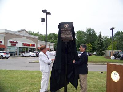 Cheektowaga plaque unveiling